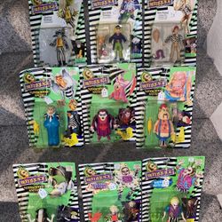 1989 Beetle Juice Figures Sold Individually Fremont Pickup 