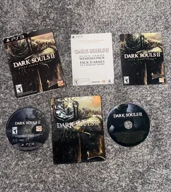 Dark Souls II Black Armor Edition PS3 Complete CIB SteelBook Soundtrack CD OST