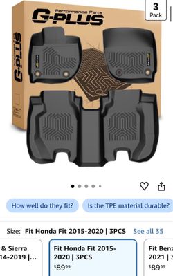 Honda Fit Floor Mats ‘15-‘20