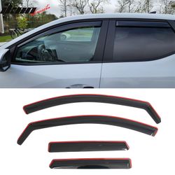 Fits 2022-2026 Hyundai Santa Cruz In-Channel Window Visors Rain Guards Deflectors