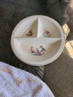 salem vintage 24karat plate