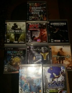 Playstation 3 video games