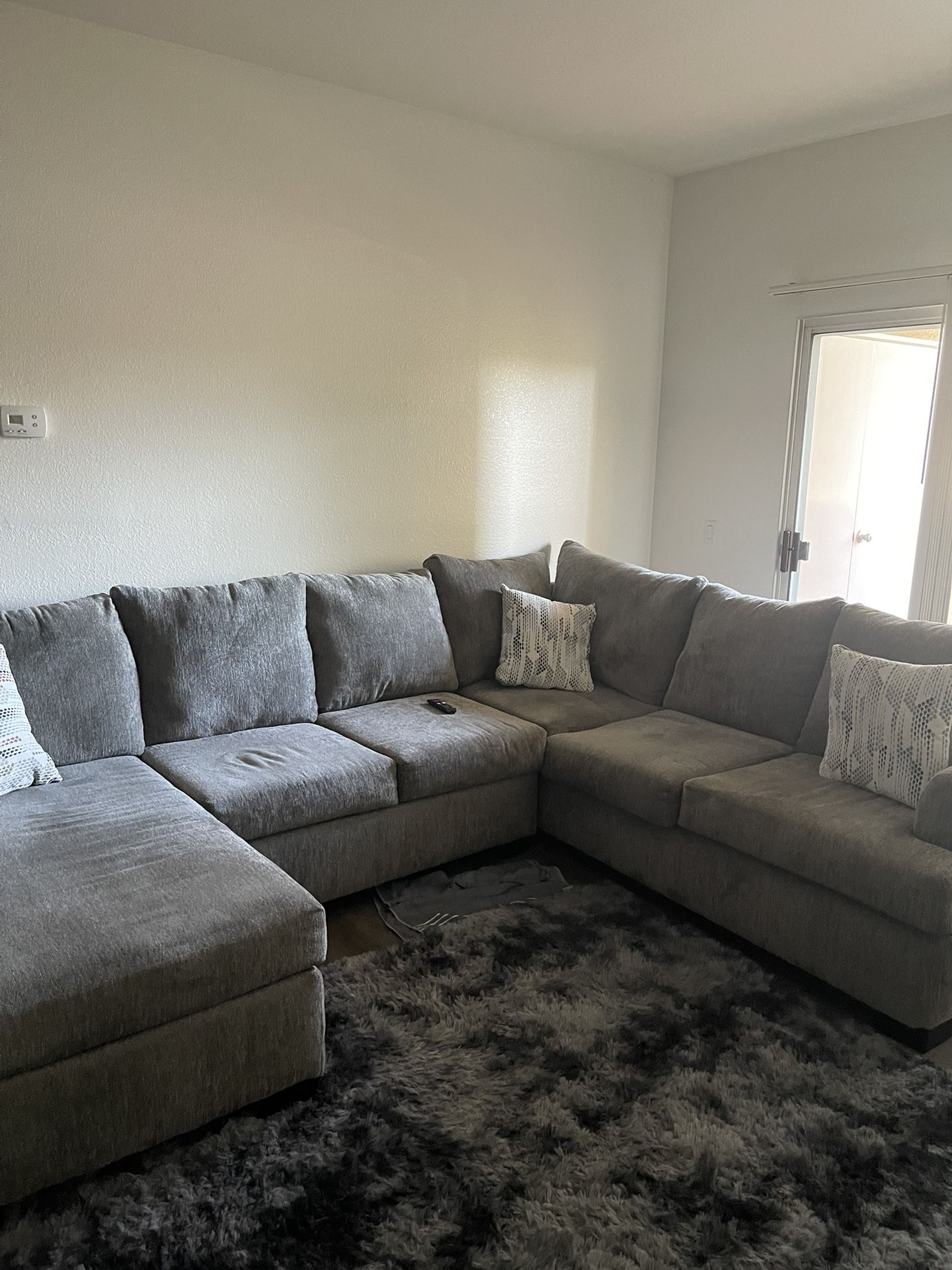 Gray sofa sectional 