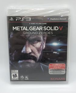 FS: Metal Gear Solid: Ground Zeroes for PlayStation 3 (PS3) Brand new! Sealed!