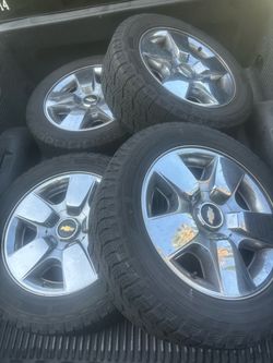 Silverado rims 20”