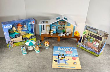 Bluey Toy Bundle – Playsets, Figures & Book