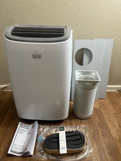 BLACK+DECKER 10,000 BTU Portable Air Conditioner (Model BPACT10WT) – Like New