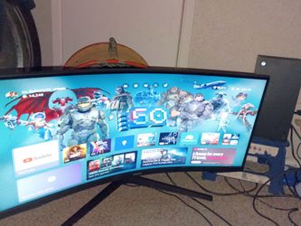 Samsung Odyssey gaming monitor 34' curved