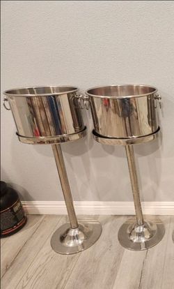 Champagne Double Bucket Stands