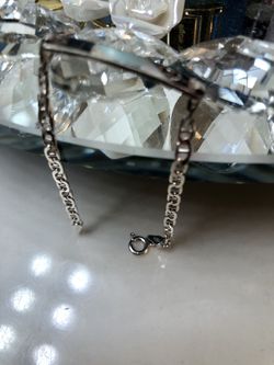 Sterling silver italy heart bracelet