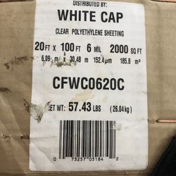 Clear Polyethylene Sheeting 