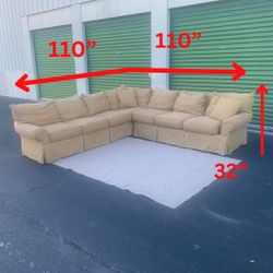 Large Sectional Brown Set Local Delivery 🚚 💨