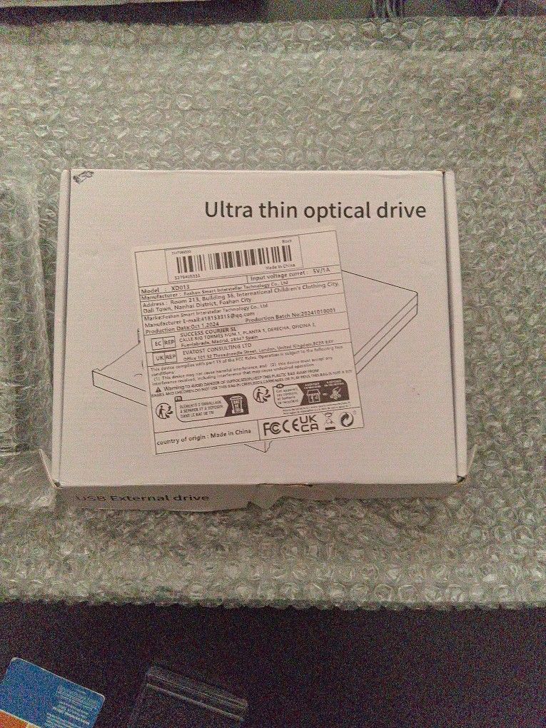 External Ultra Thin Optical Drive/USB Drive