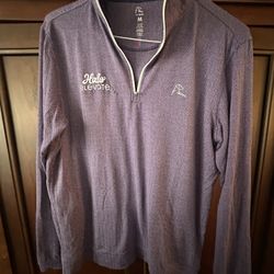 Rhoback Men’s 1/4 Zip Pullover Size Medium $45