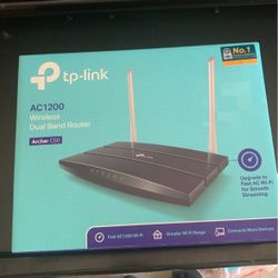 Tp-link Ac1200 Wireless Dual Band Router