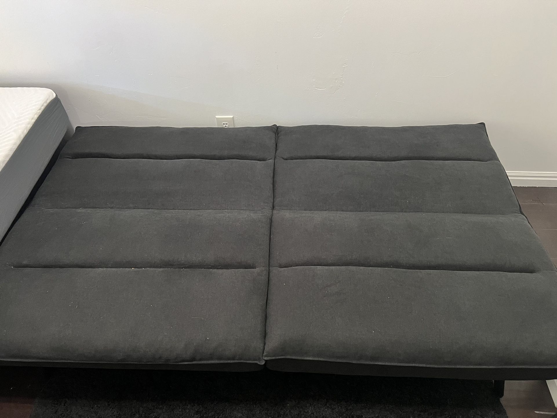 Pillow Top Futon Charcoal