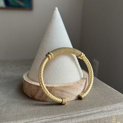 Detailed Cuff Bracelets ( gold & silver tone ) firm on price