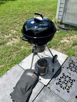 Weber 22" Master-Touch charcoal grill