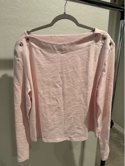 Woman’s Pink long sleeve shirt by Nation XXL