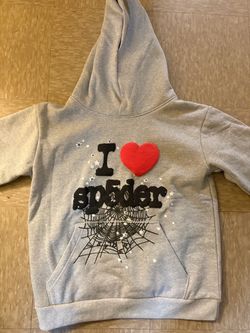 Small grey spider hoodie. (Brand New)