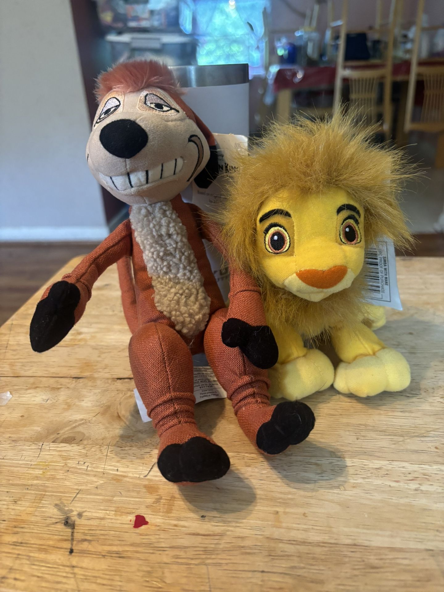 The Lion King small plushies