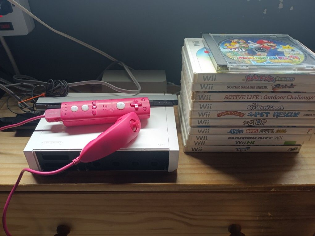 Nintendo Wii Bundle With Games