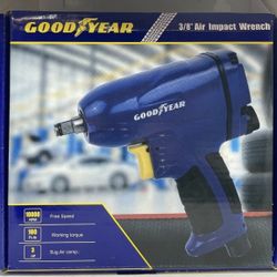 Good Year 3/8" Air Impact Wrench 10000 RPM 100 ft-lb Torque 3 HP RP27403 New Box