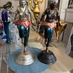 Vintage Art Deco Statues 