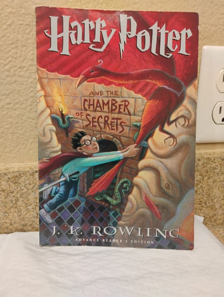 Uncorrected Proof Harry Potter and The Chamber Of Secrets