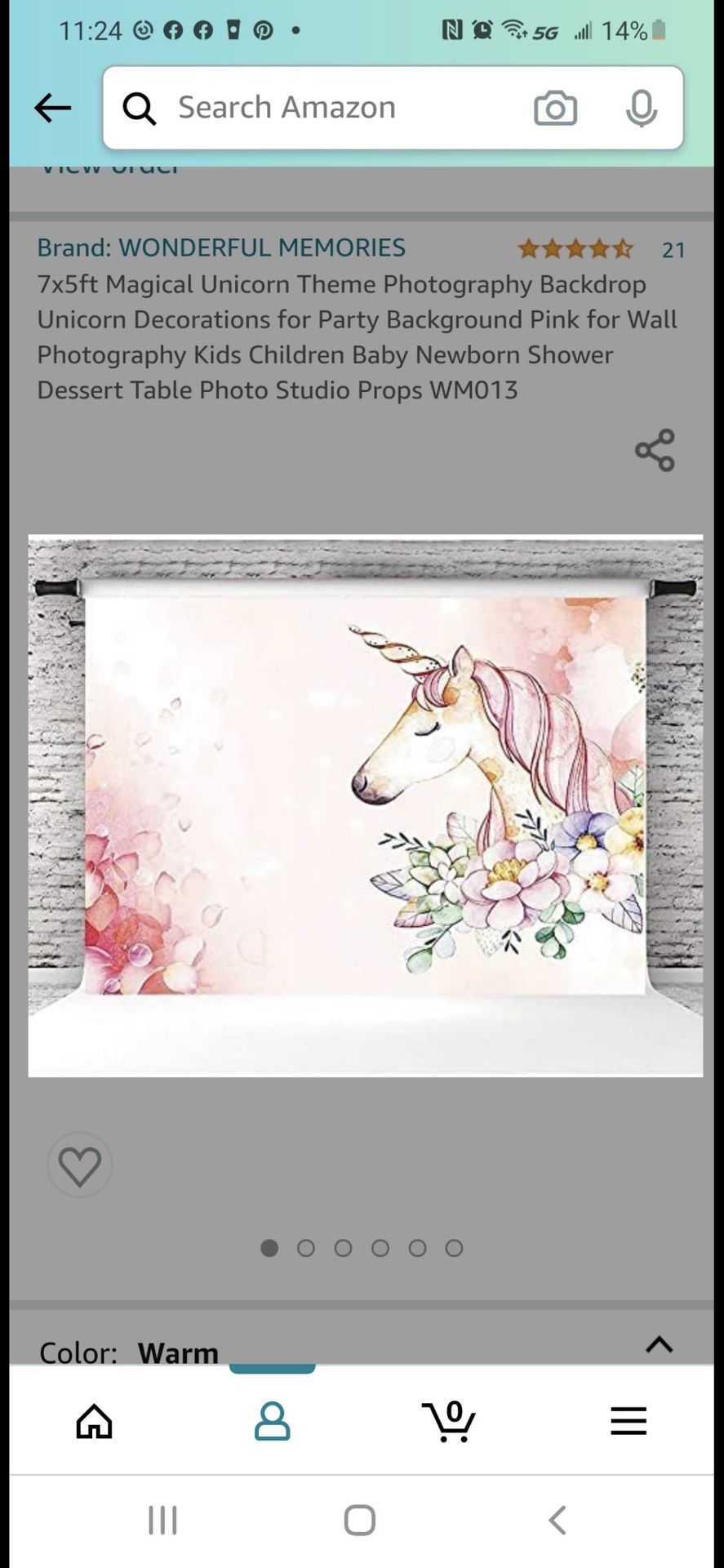 Unicorn Party Theme Leftover Decor