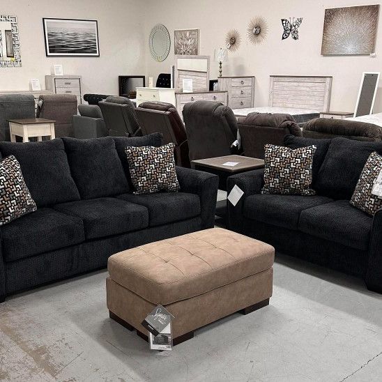 Wixon Living Room Set Sofa and Loveseat 