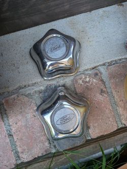 2) Ford Ranger Center Caps OEM Wheel Covers Crown Victoria Vic Cap Cover Pair $20 Each Steel Wheel Hubcaps Hubcaps
