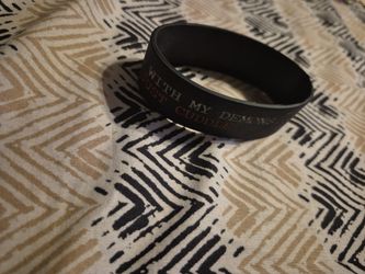 Sometimes I wrestle with my demons sometimes we just cuddle bracelet
