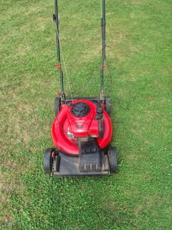 Troy bilt self propelled mower