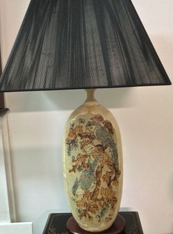 Vintage Table Lamp signed Miller “77.