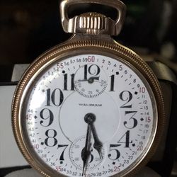 1929 Waltham “Vanguard” Railroad-Grade Pocket Watch