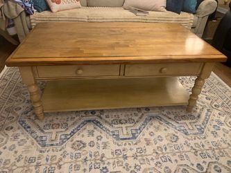 Quail Run  solid wood coffee table