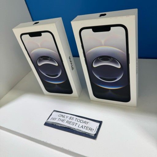 Apple iPhone 16e Unlocked Brand New - Pay $5 and the rest later