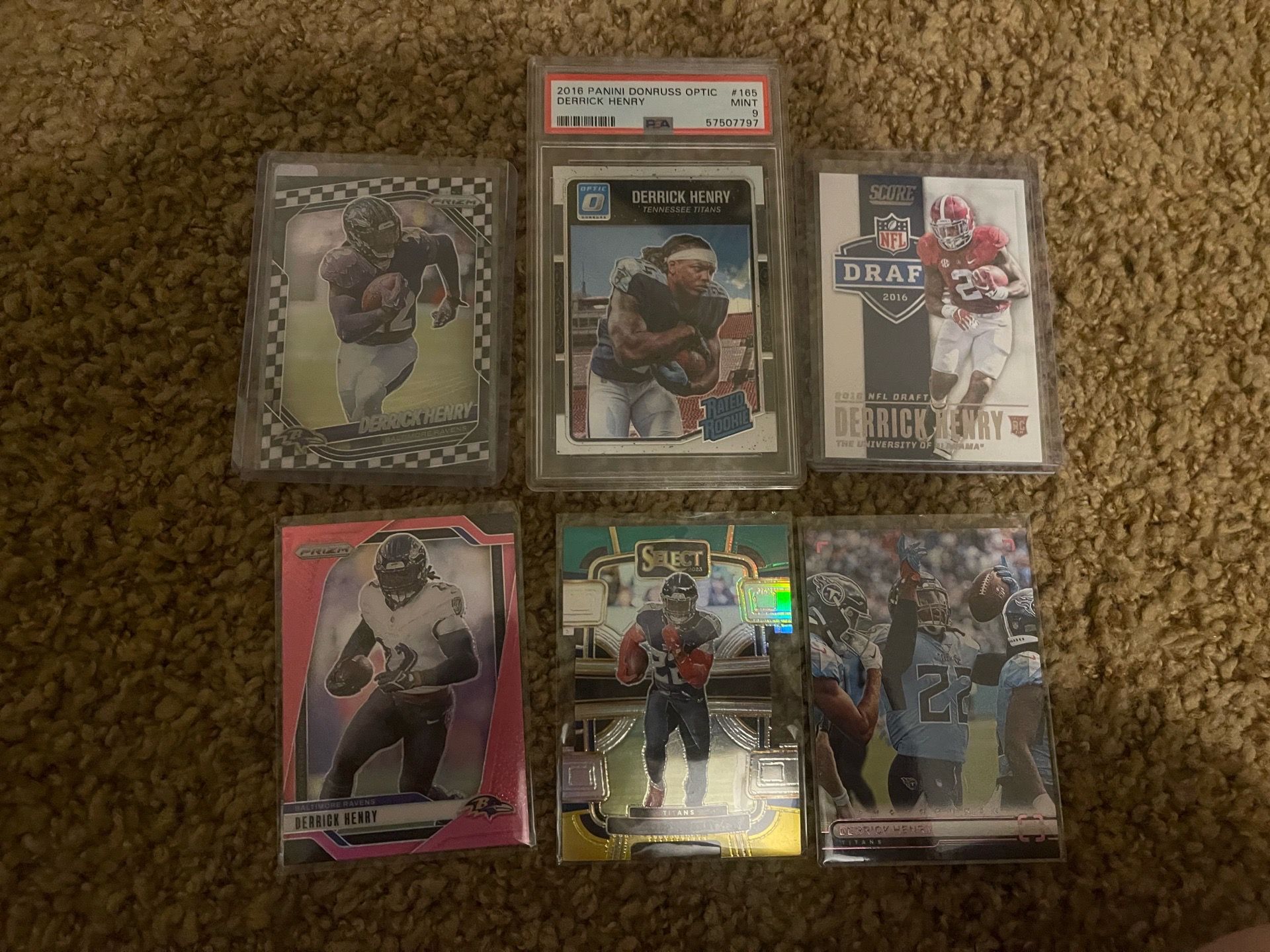 Derrick Henry card lot