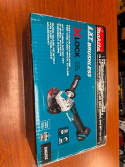 Makita Grinder XLOCK new