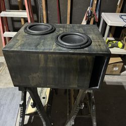 8 Inch NVX Subwoofers. 
