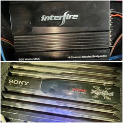 Car Audio Amps!!! 2 For $60