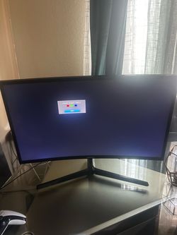 Samsung curved monitor