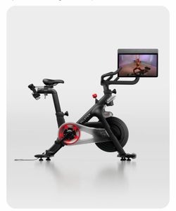 Peloton Bike + Mat + Weights + Shoes - Like New - $1,200 FIRM