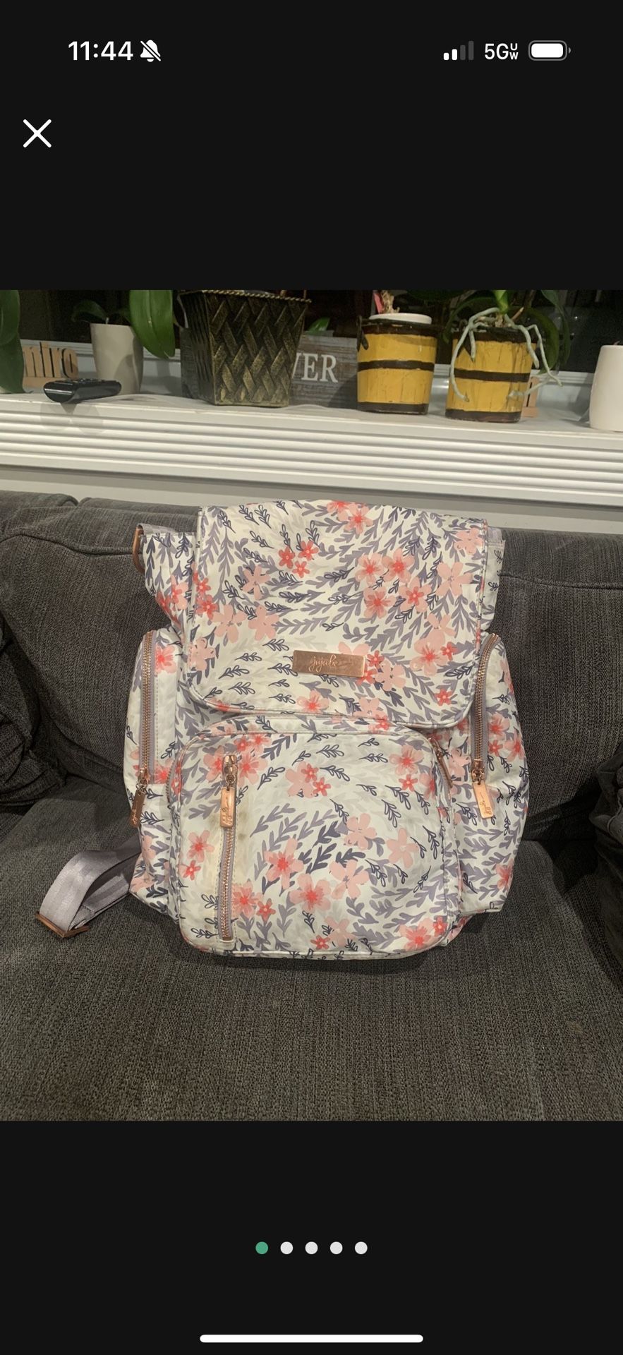 Ju-Ju-Be B.F.F Diaper Bag - Sakura Swirl
