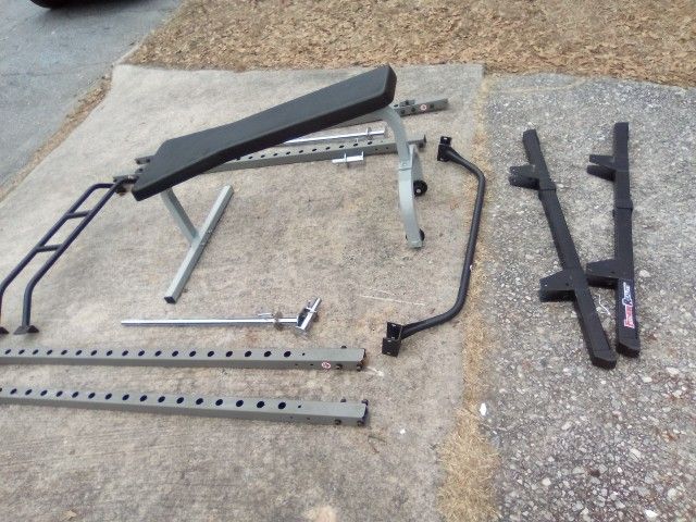 Heavy Duty Weight Set Bench Bar Holder