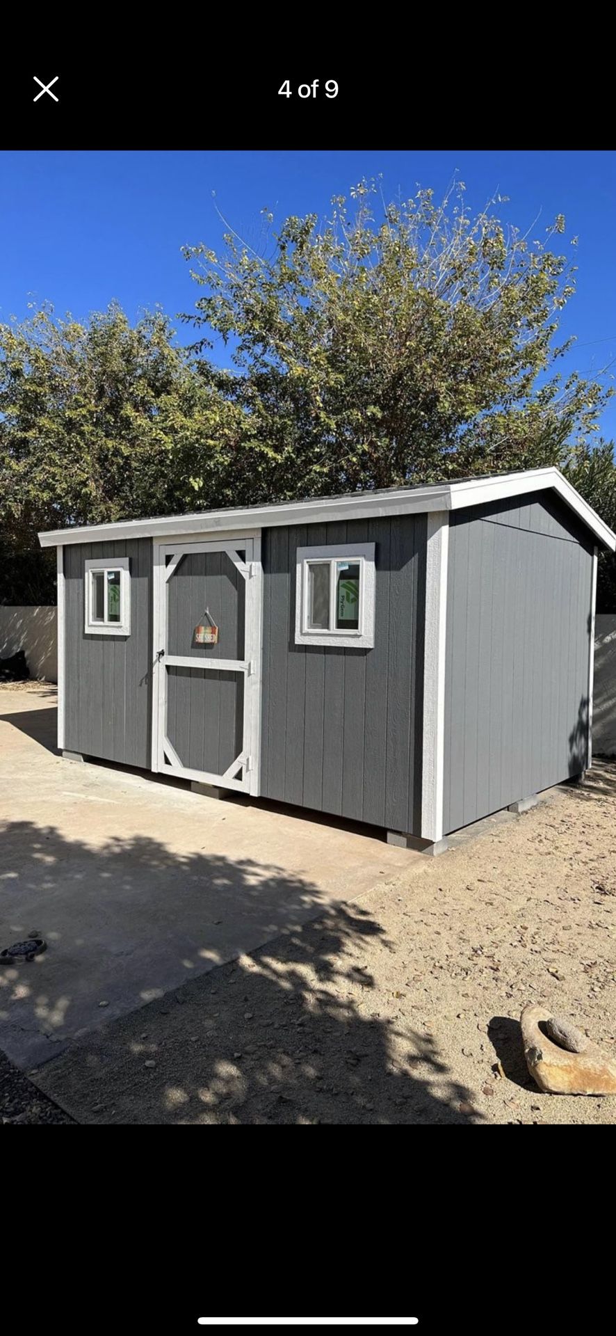 10x12 Gable Shed