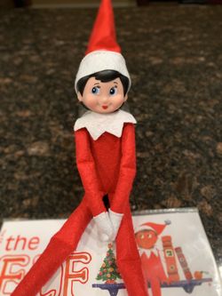 Girl Red Or Pink Elf Doll Santa’s Helper