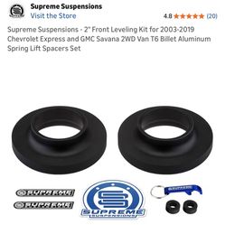 Supreme 2 Inch Front Leveling Kit $50