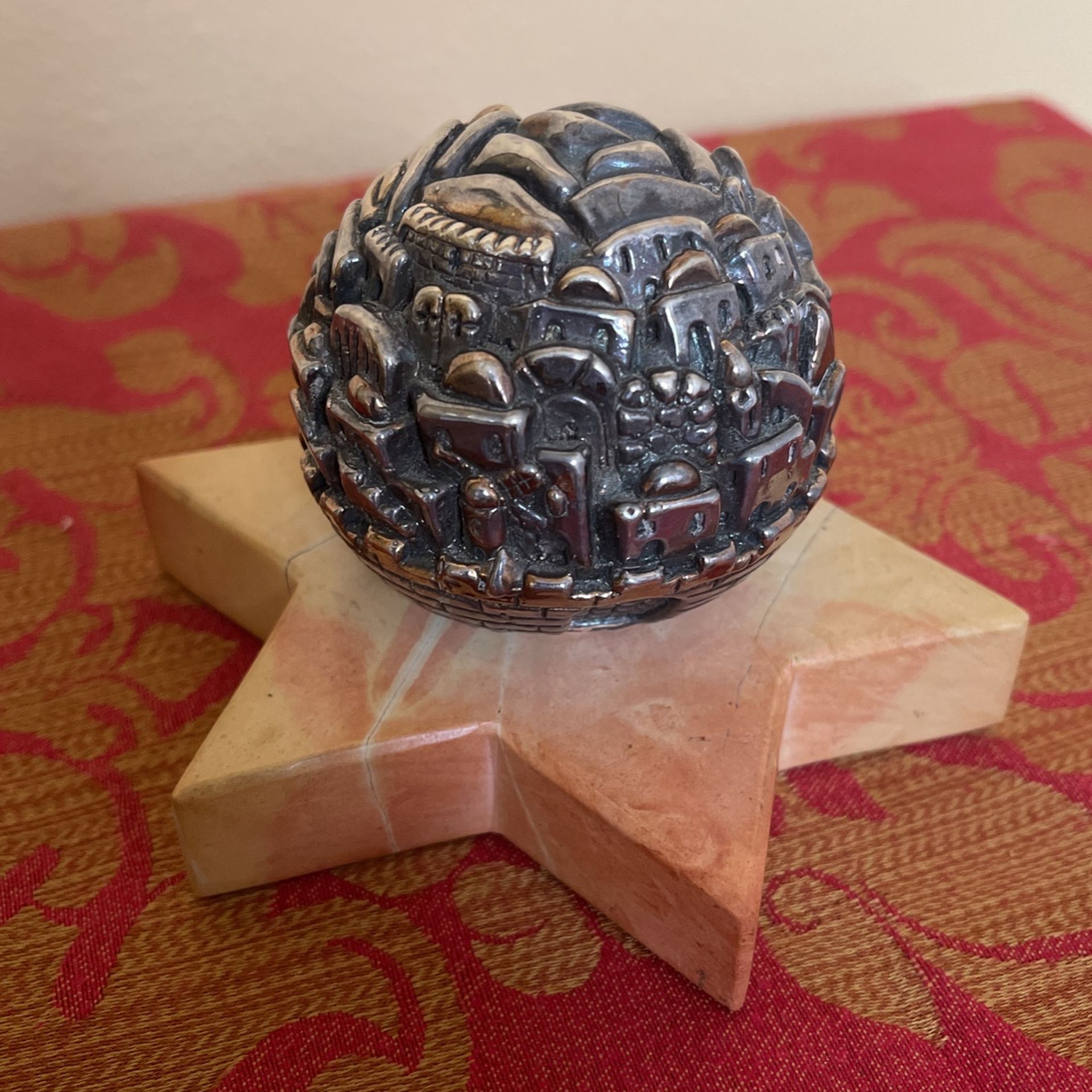 Sterling silver Jerusalem Wailing Wall art